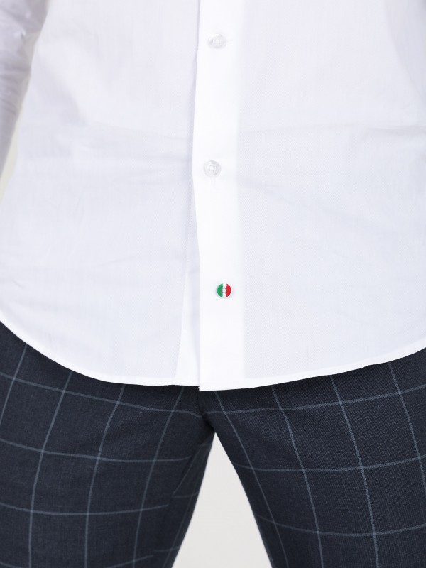 Slim fit plain shirt Slim fit plain shirt