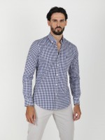 Camisa xadrez oversize WAC - CAM1014BEGE