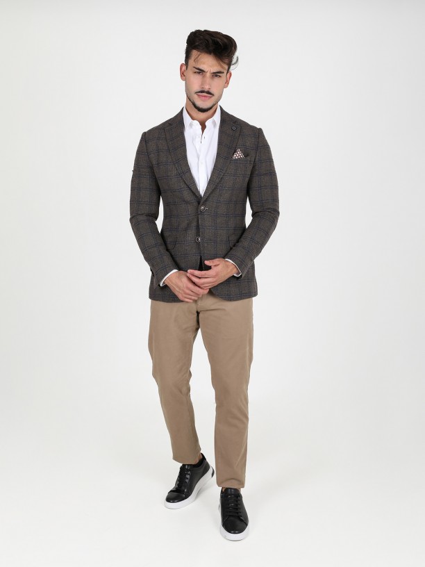 Blazer Xadrez Inglês