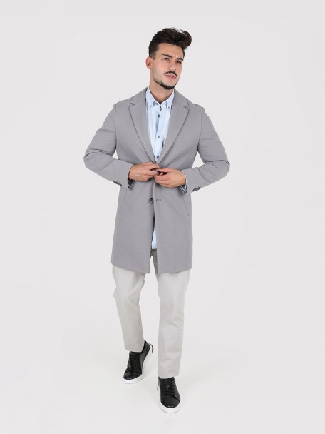 Sobretudo cl�ssico regular fit