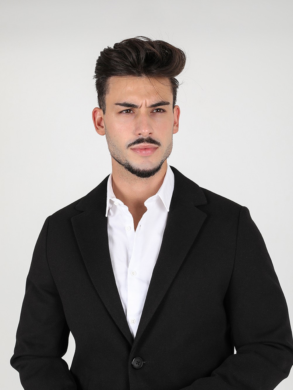 Sobretudo cl�ssico regular fit