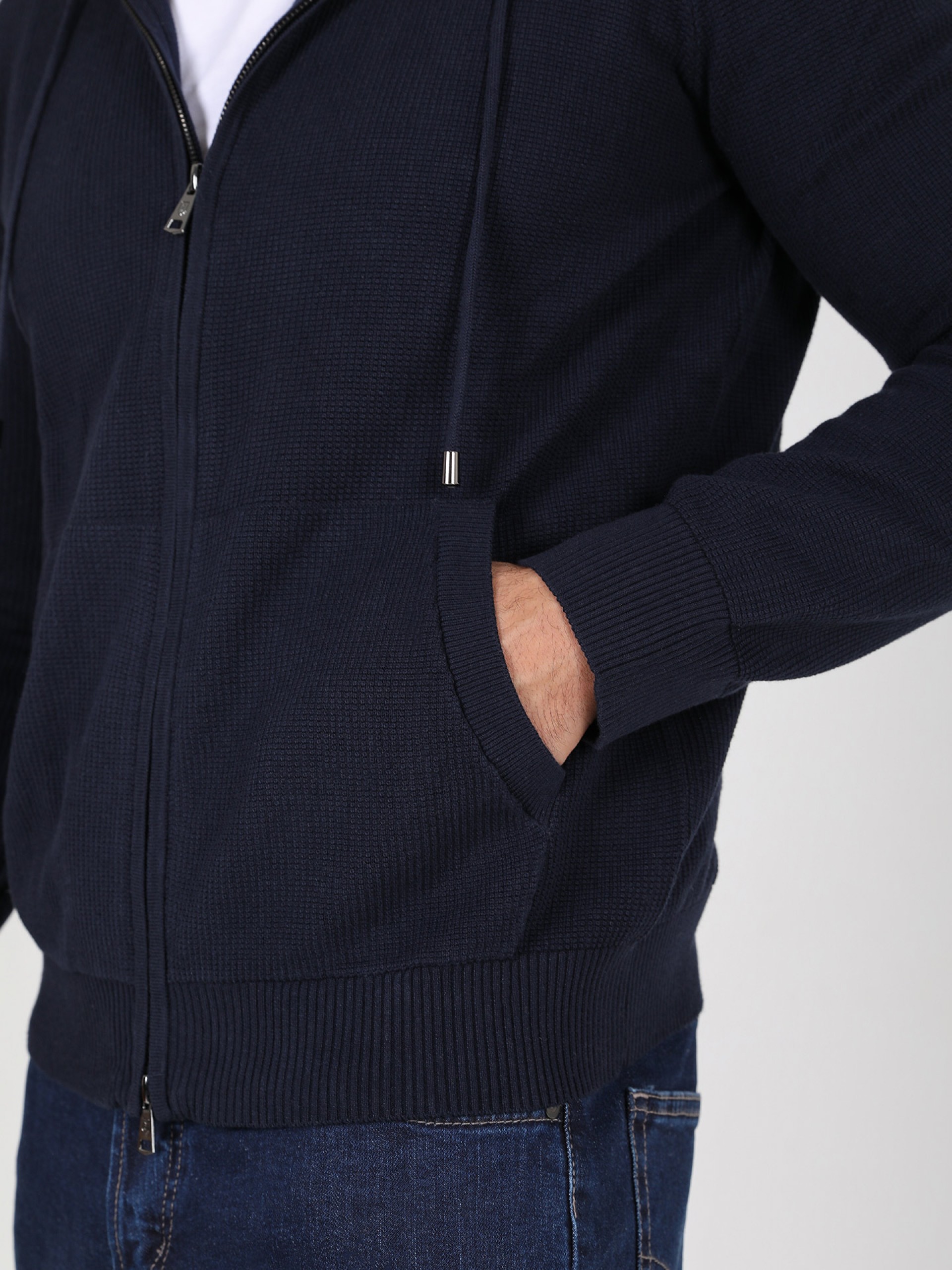 Cárdigan con capucha