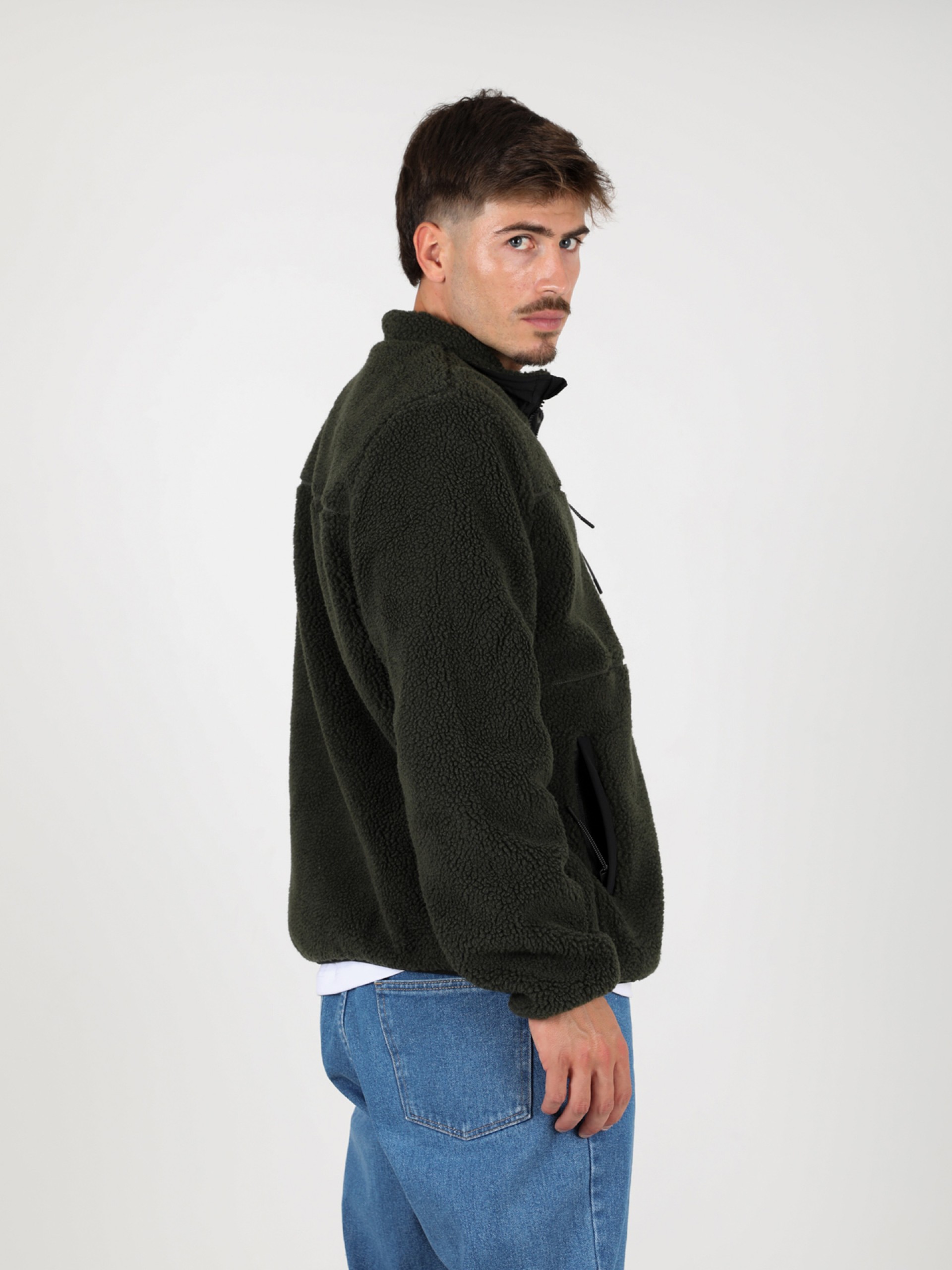 Fleece jacket with WAC logo