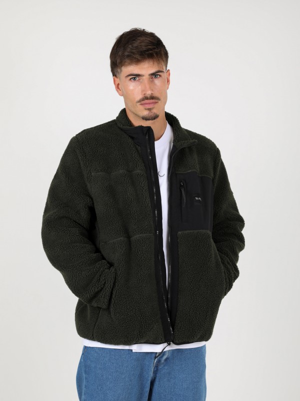 Fleece jacket com logtipo WAC