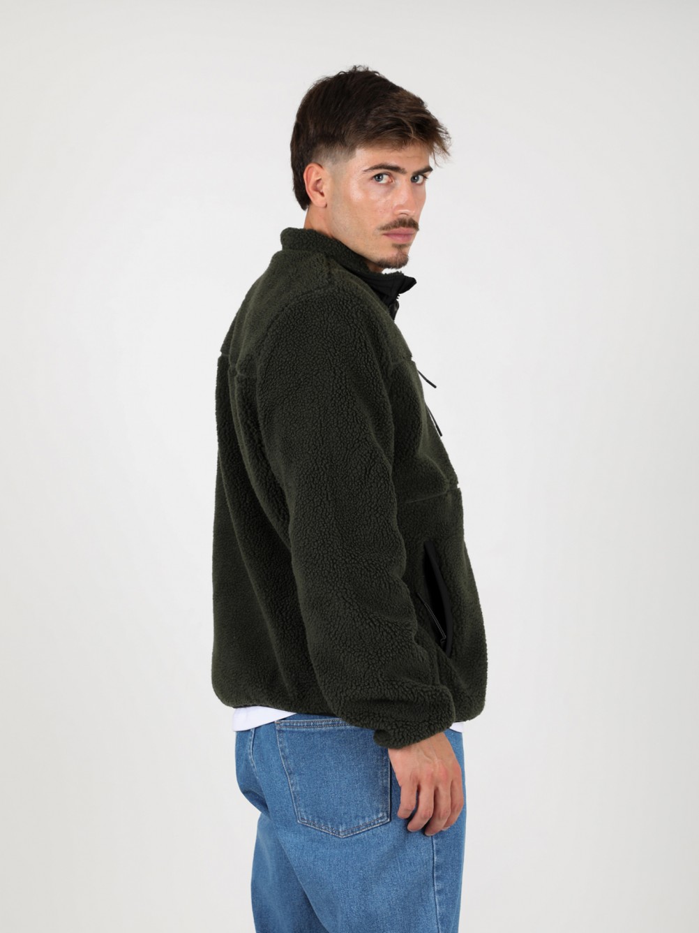 Fleece jacket with WAC logo