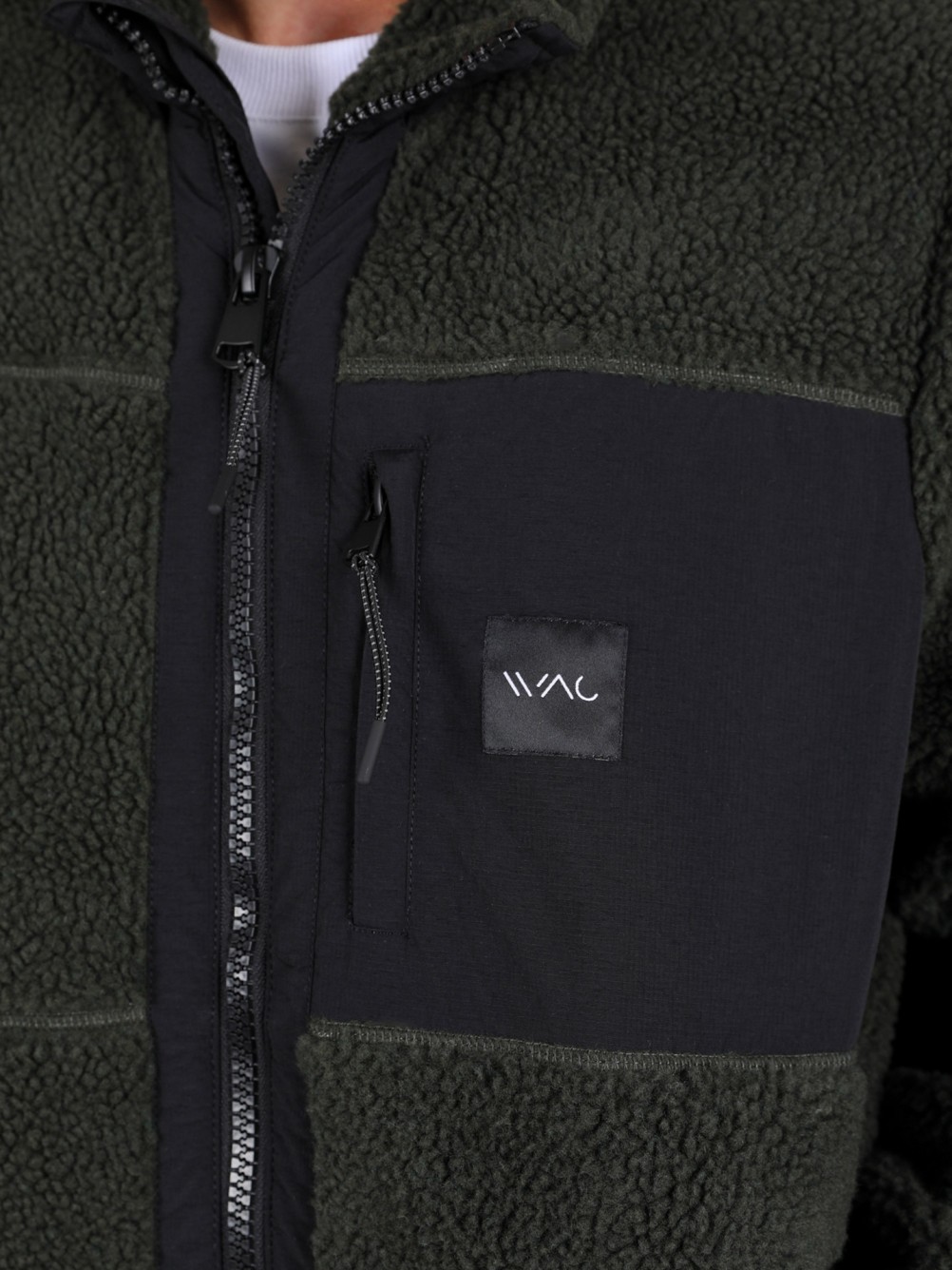 Fleece jacket with WAC logo