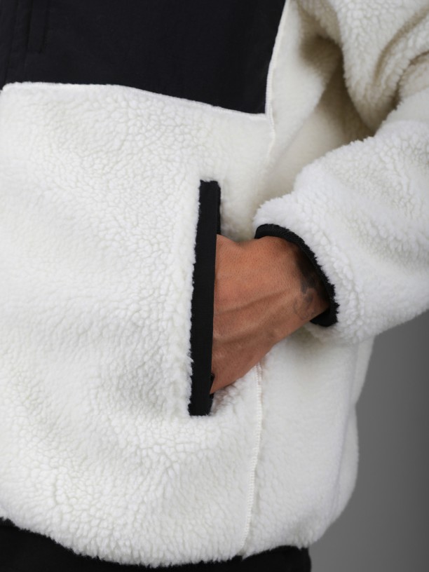 Fleece jacket com logtipo WAC