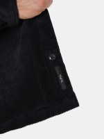 Camisa oversize bombazina com bolsos WAC