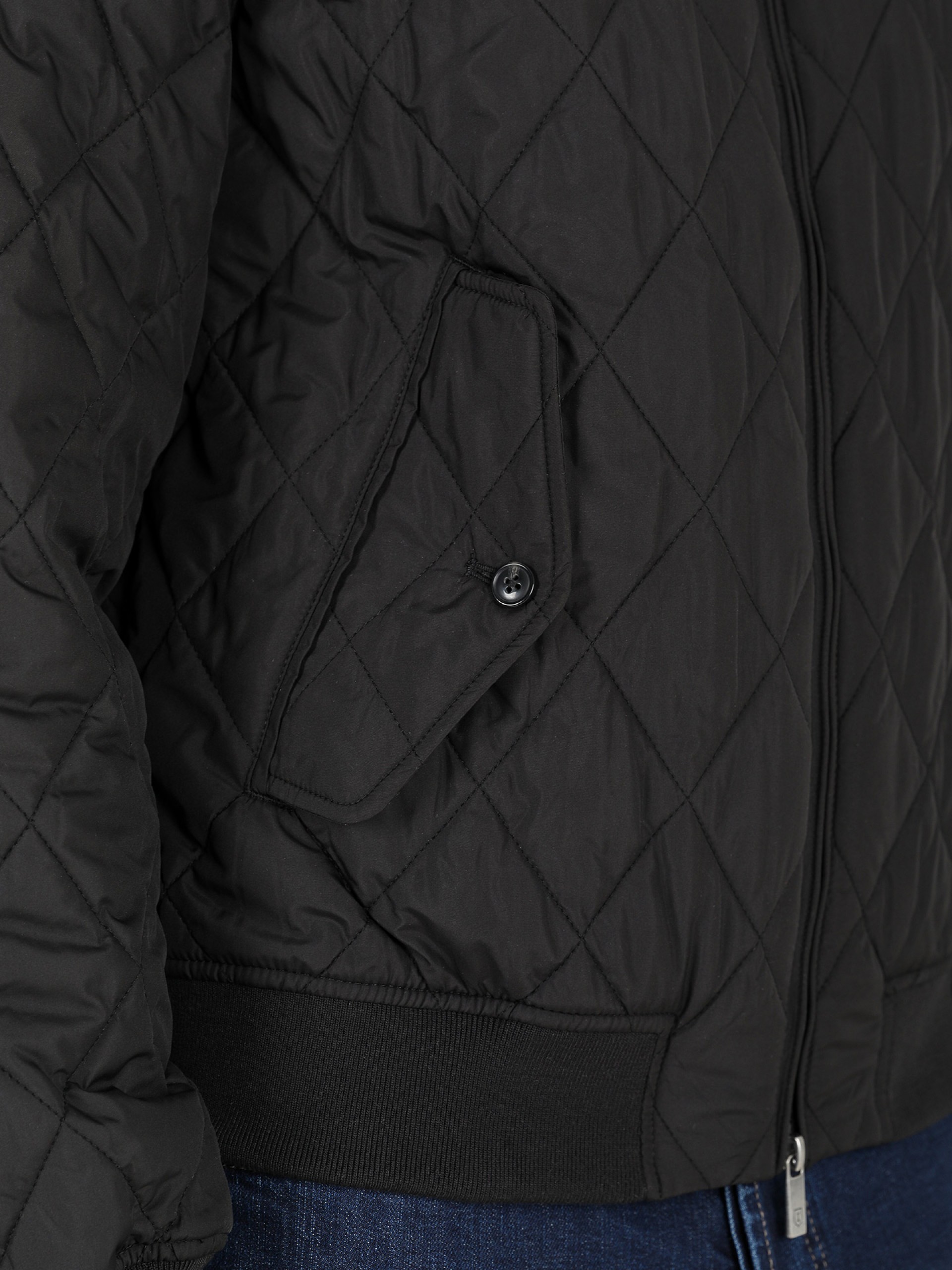 Padded bomber jacket