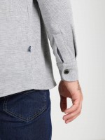 Camisa de algodão e lã Camisa de algodão e lã