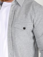 Camisa de algodão e lã Camisa de algodão e lã