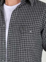 Camisa de algod�n cuadros