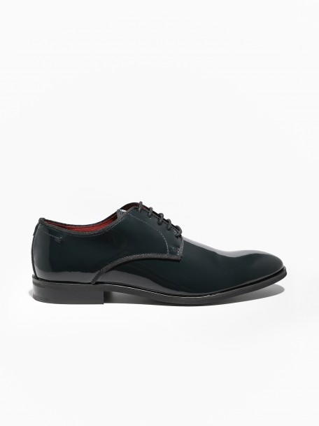 Sapato elegante pele verniz