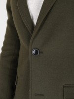 Sobretudo slim fit lapela clássica Sobretudo slim fit lapela clássica