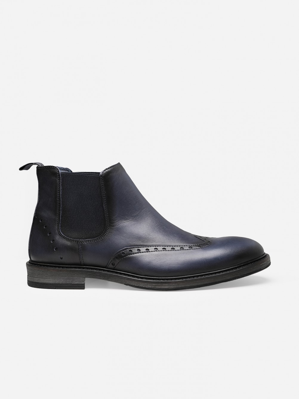 Leather boots