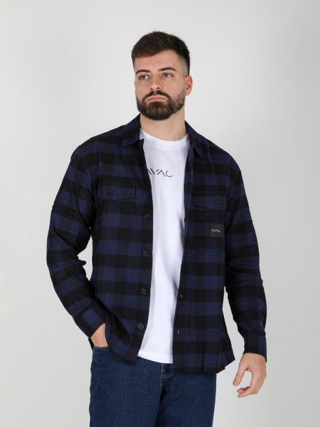 Camisa xadrez oversize WAC