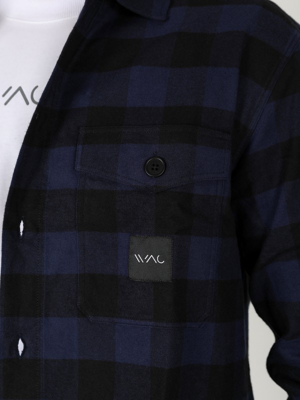 Camisa xadrez oversize WAC Camisa xadrez oversize WAC