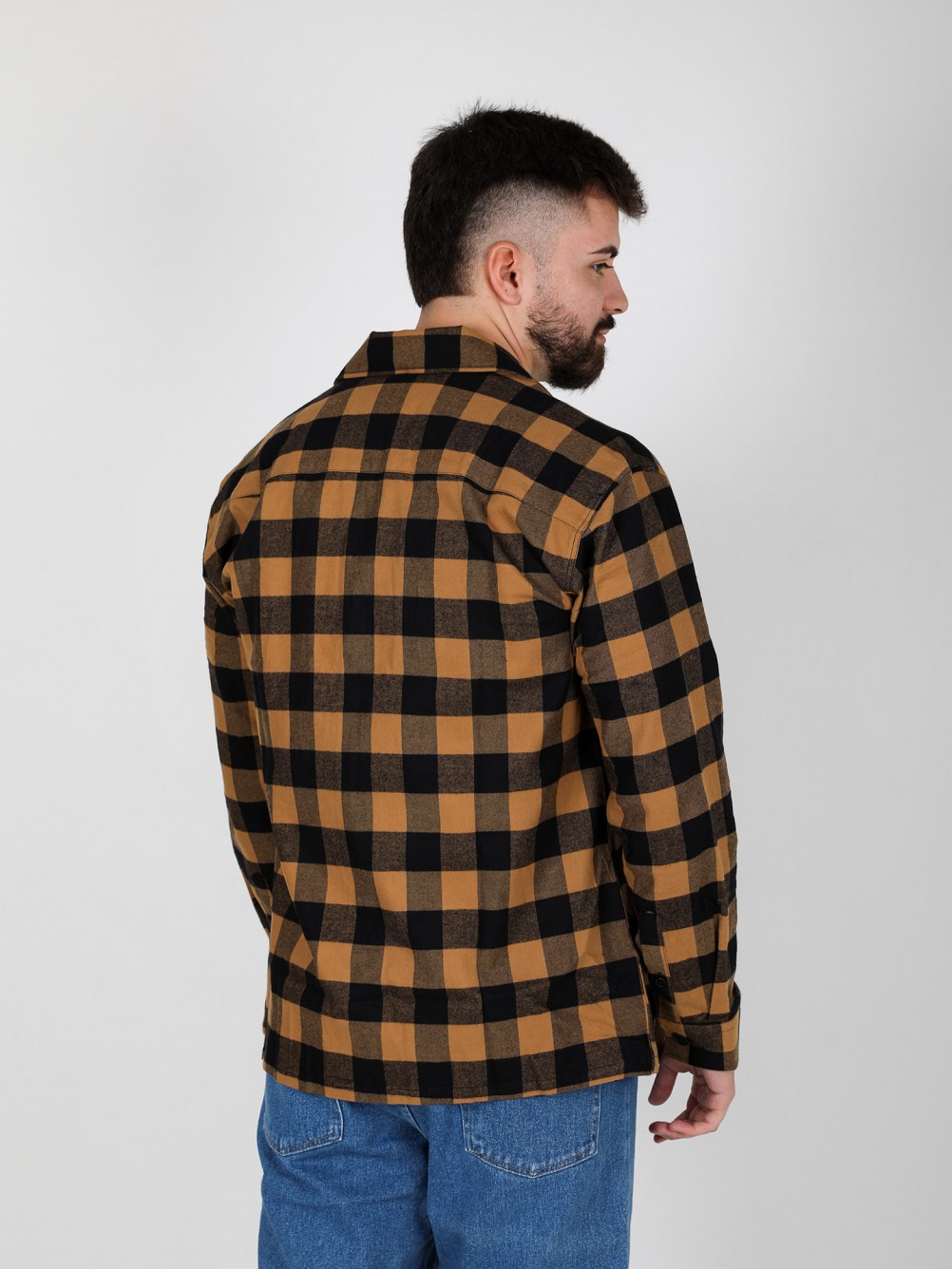WAC oversize plaid shirt