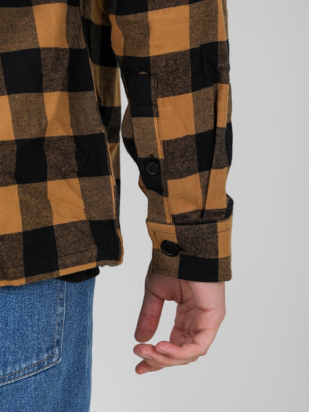 WAC oversize plaid shirt