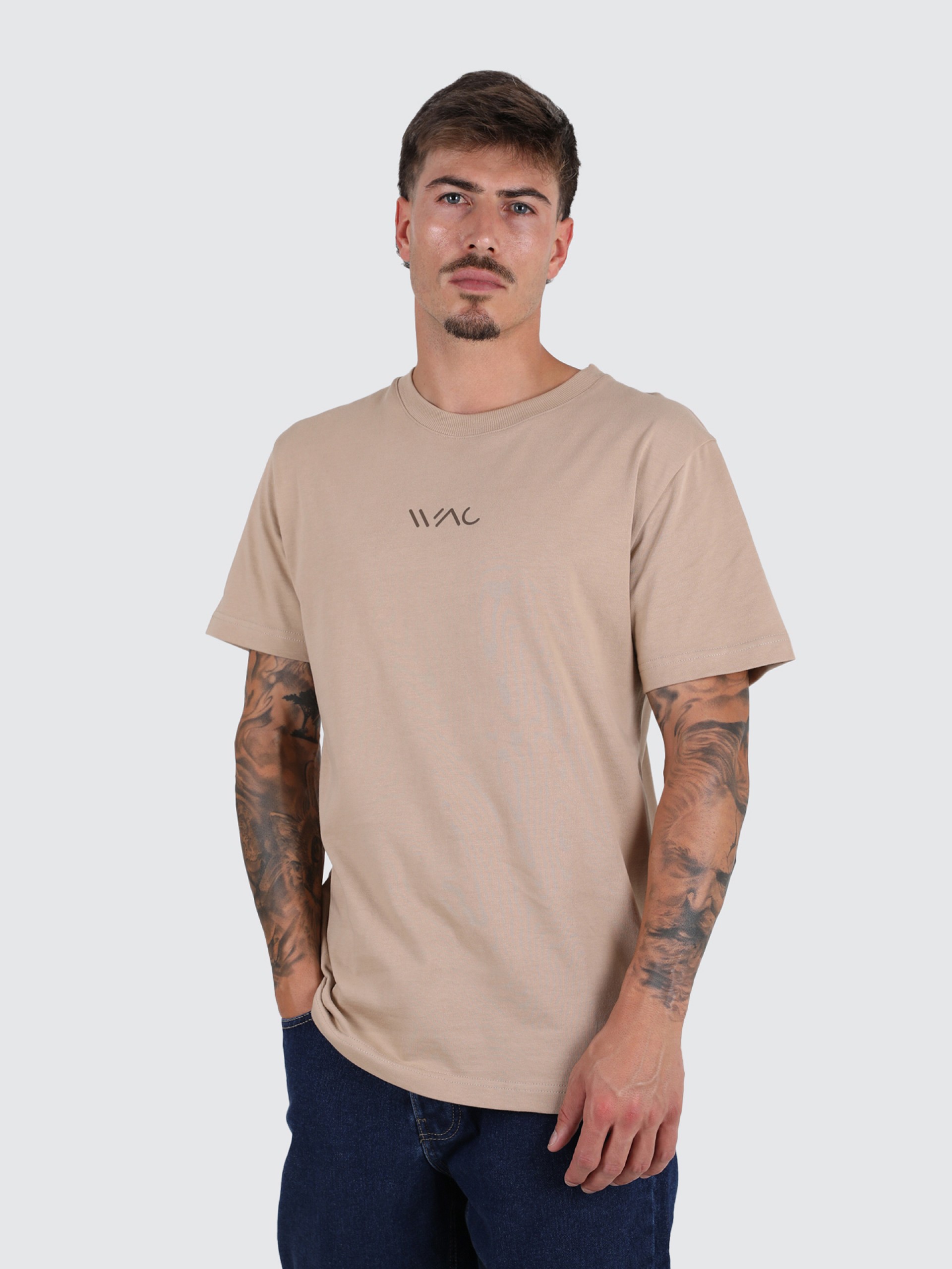 Camiseta loose fit con logo WAC