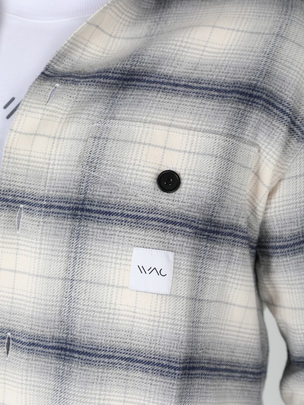 Camisa xadrez oversize WAC