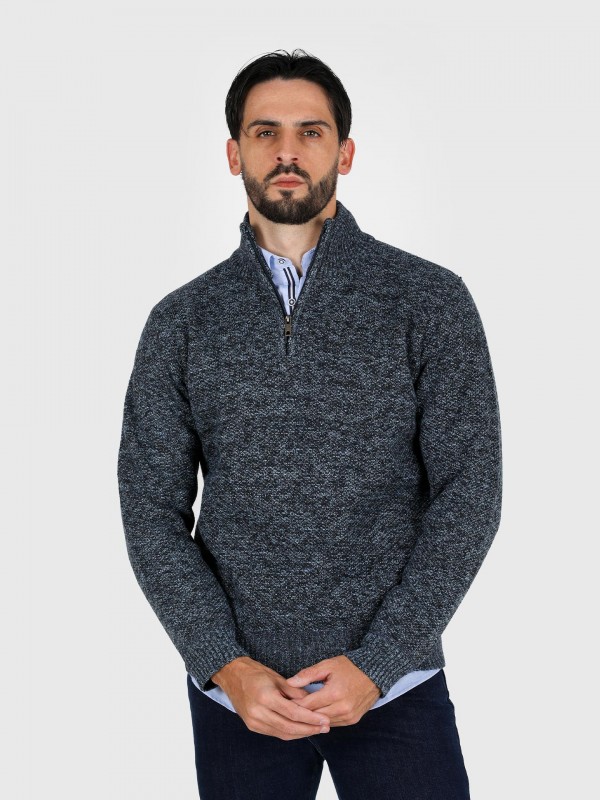 Half-zip sweater