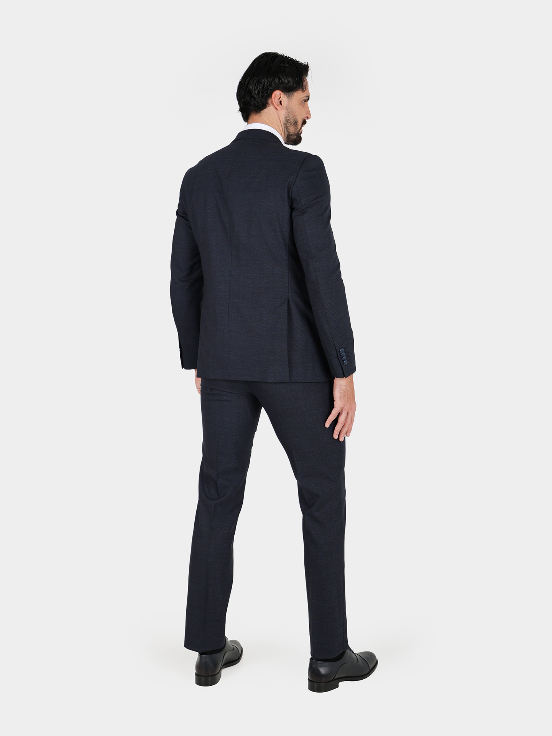 Traje de estampado regular fit