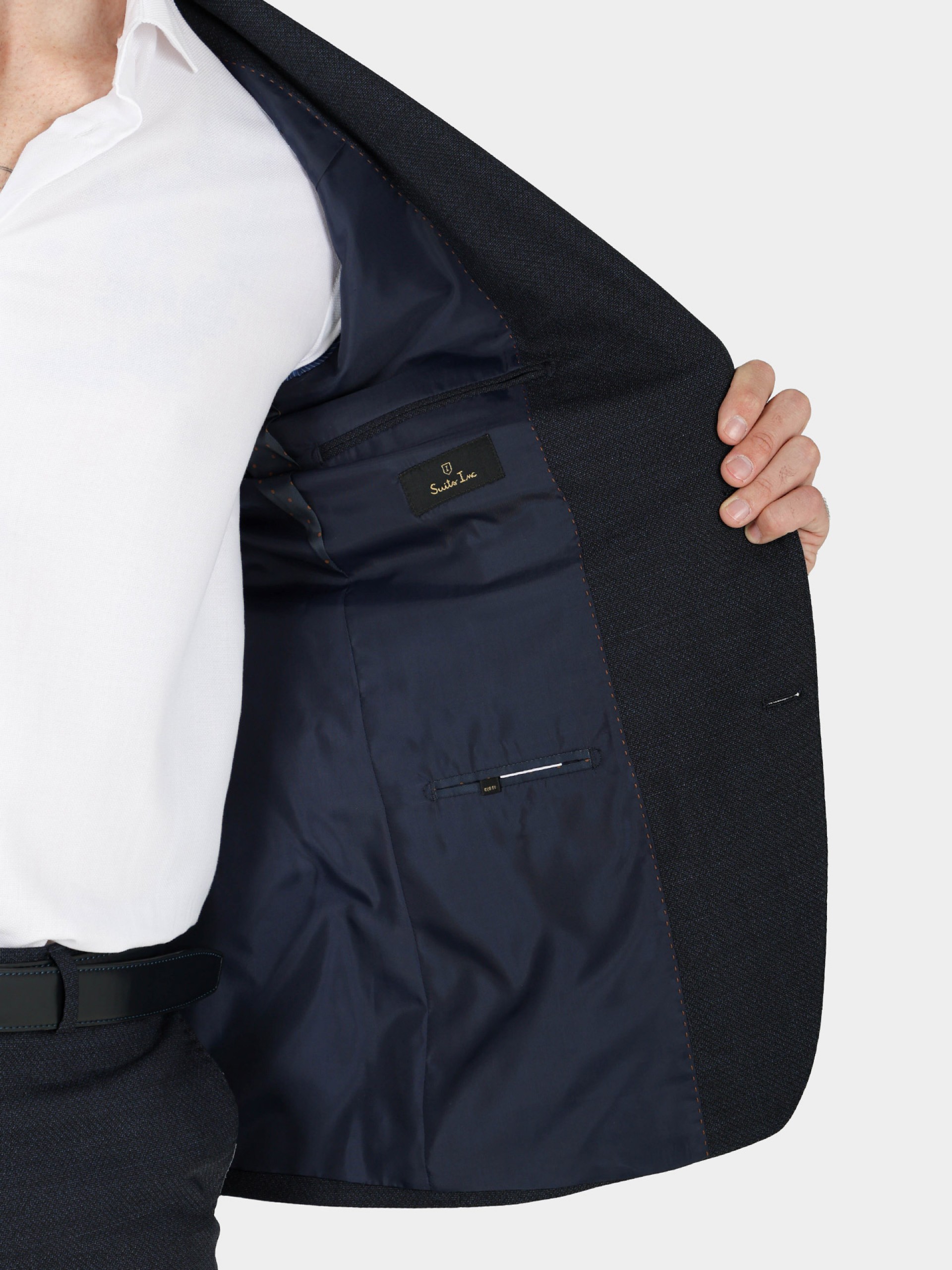 Traje de estampado regular fit