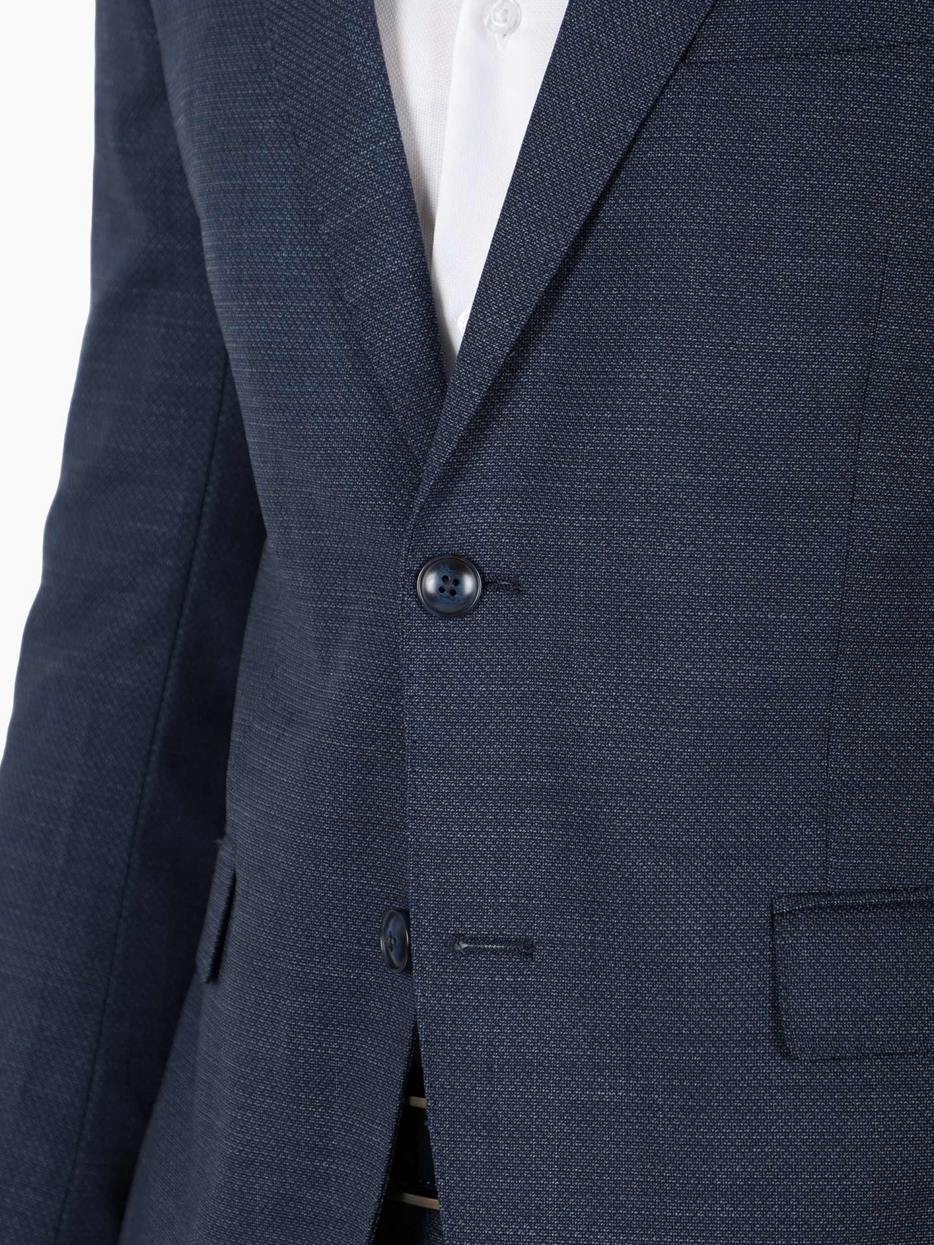 Regular fit micro pattern suit