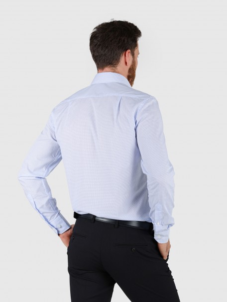 Camisa clássica micro estrutura Camisa clássica micro estrutura
