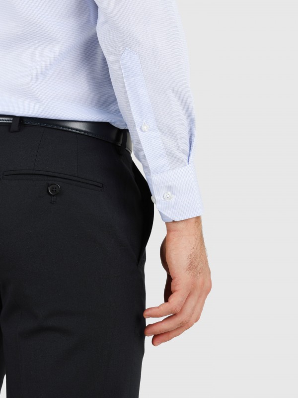 Micro structured classic shirt Micro structured classic shirt