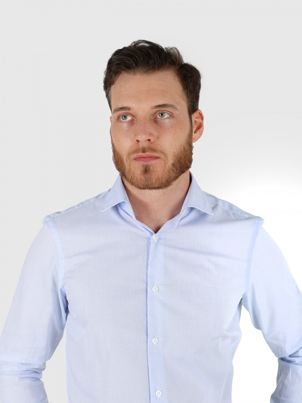 Micro structured classic shirt Micro structured classic shirt