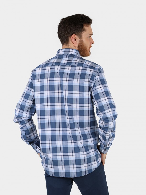Pattern cotton shirt