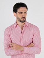 Camisa de algod�n rayas
