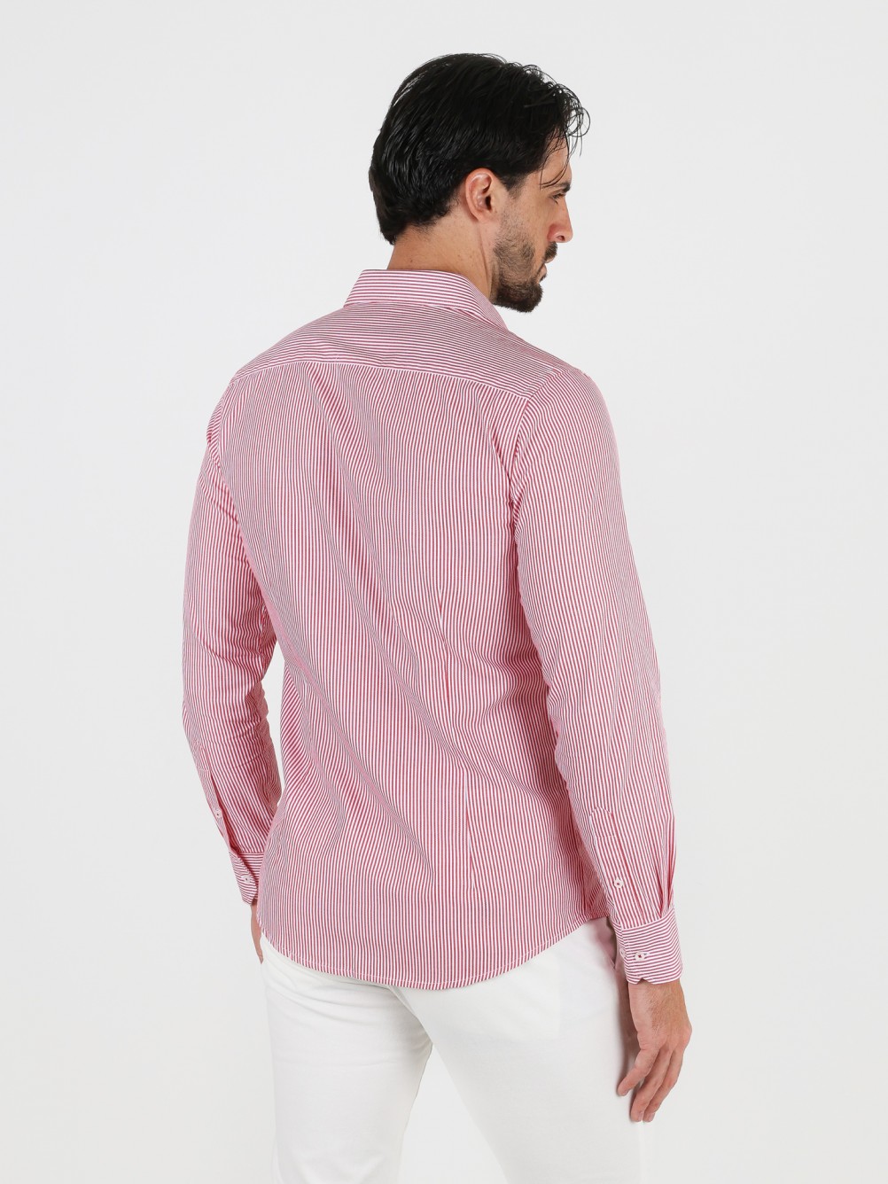 Camisa de algod�n rayas