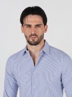 Camisa de algod�n rayas