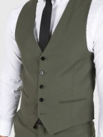 Colete clássico liso slim fit Colete clássico liso slim fit