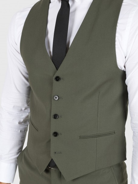 Slim fit plain classic waistcoat Slim fit plain classic waistcoat