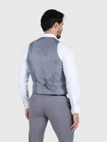 Colete clássico liso slim fit Colete clássico liso slim fit