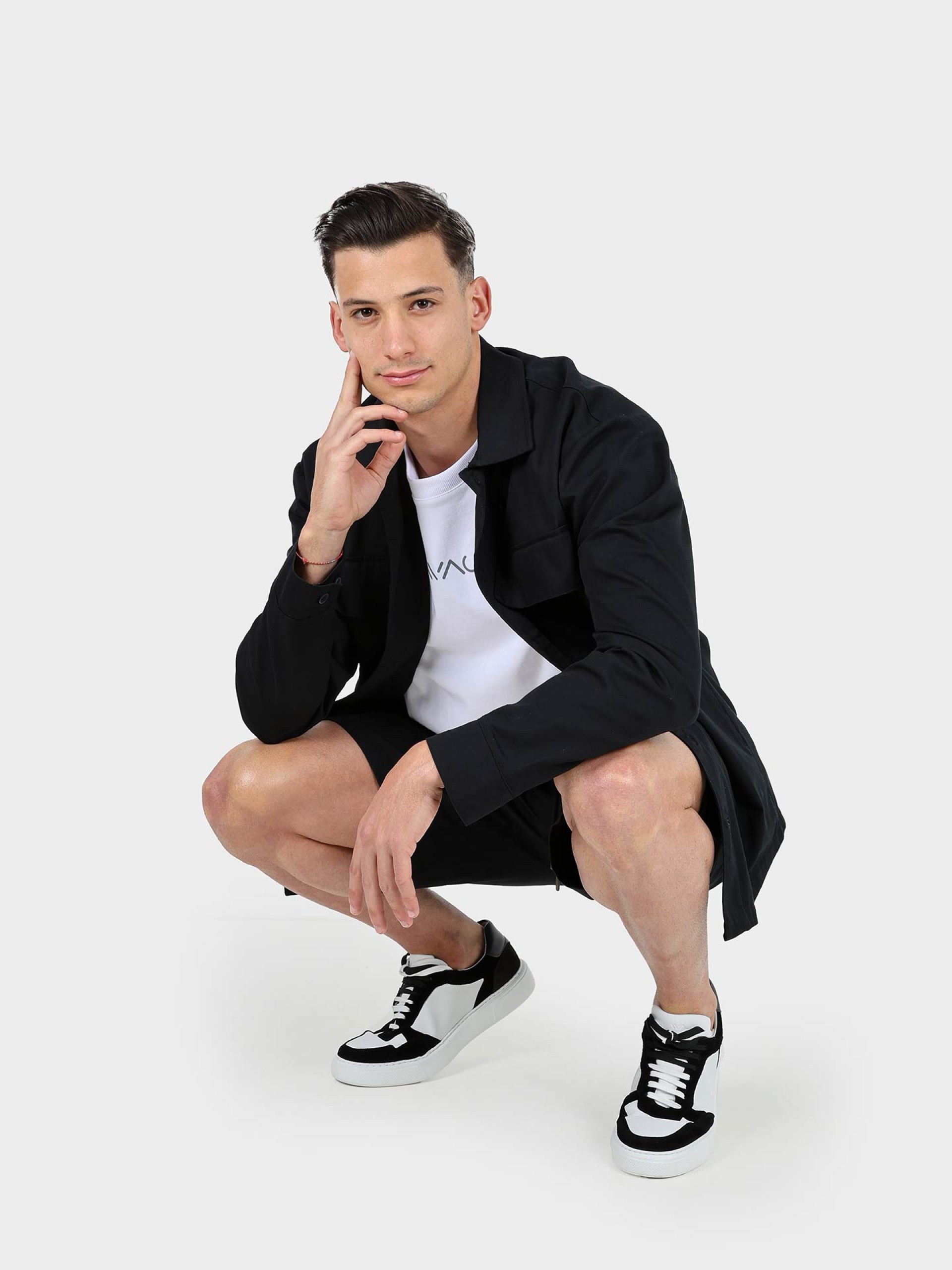 Oversize shirt with bags