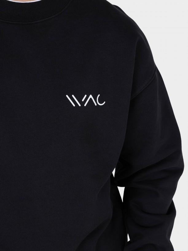 Sweatshirt lisa com logtipo WAC