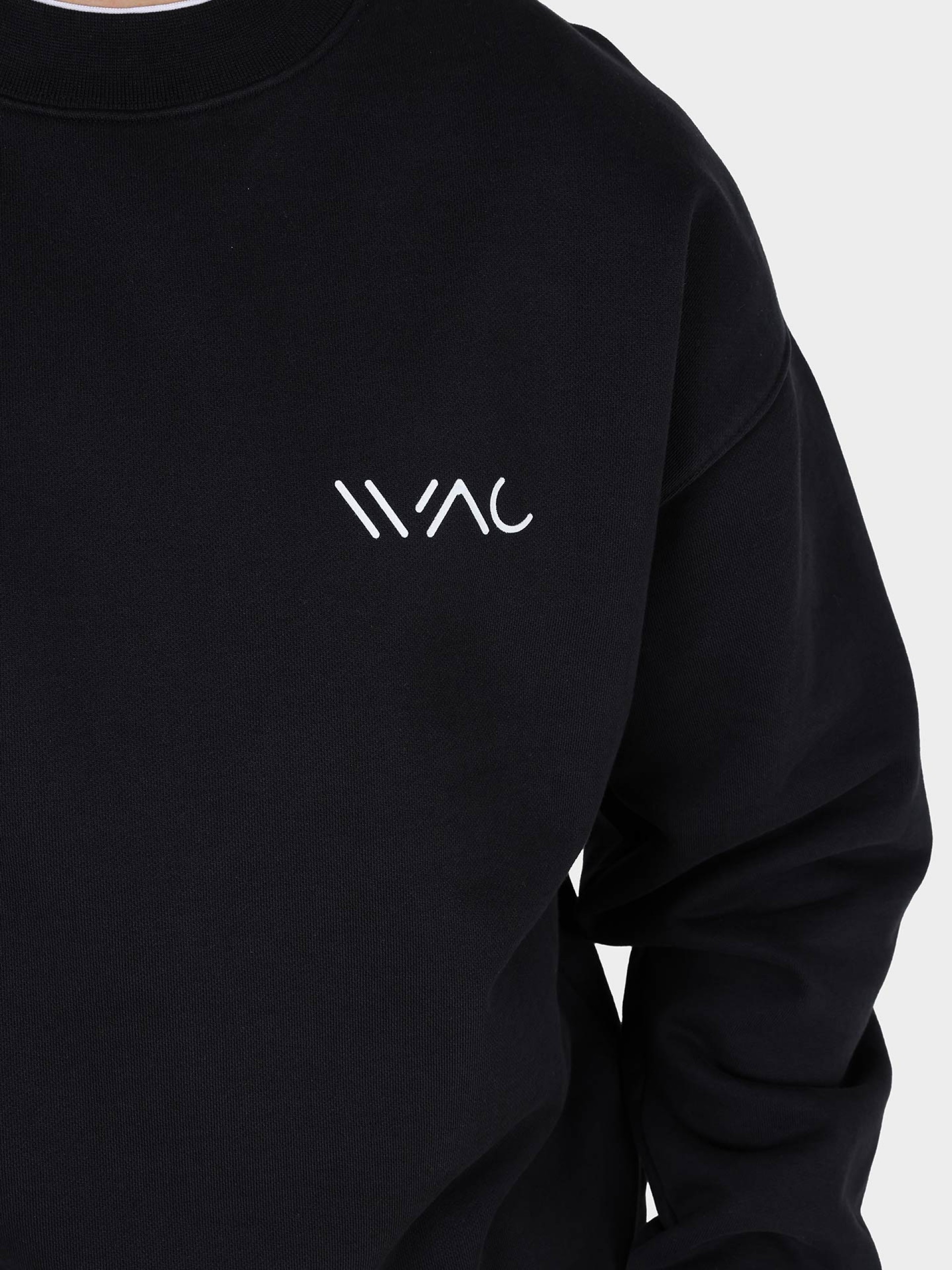 WAC Plain sweatshirt with logo