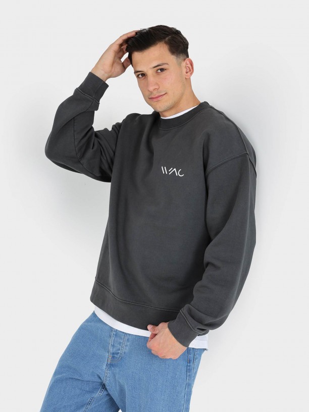 Sweatshirt lisa com logtipo WAC