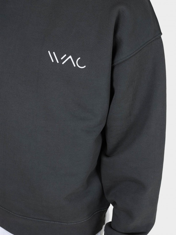 Sweatshirt lisa com logtipo WAC