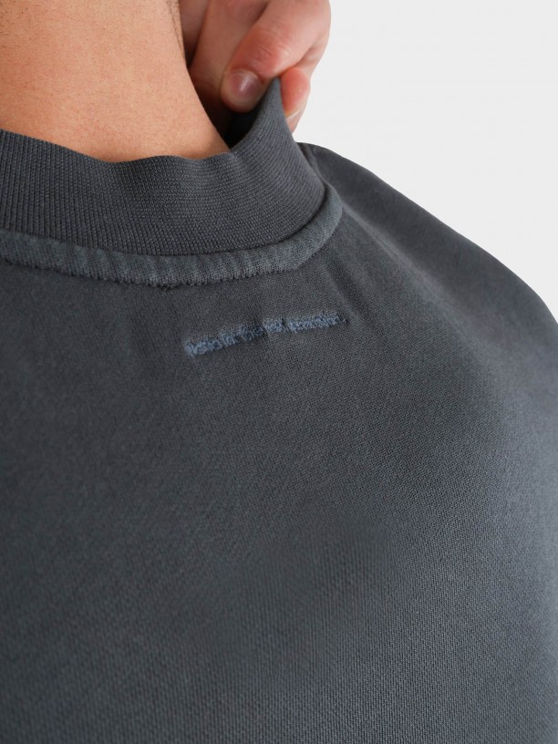 Sweatshirt lisa com logtipo WAC