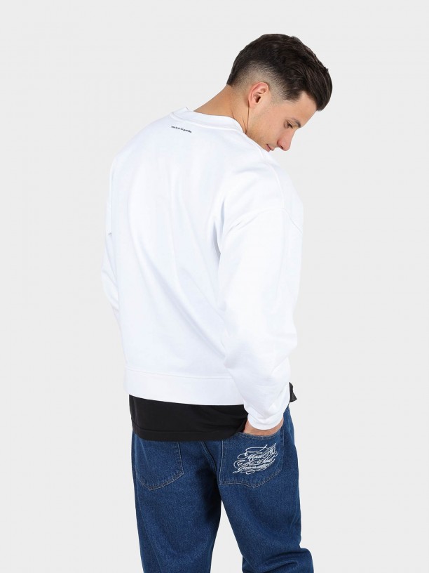 Sweatshirt lisa com logtipo WAC