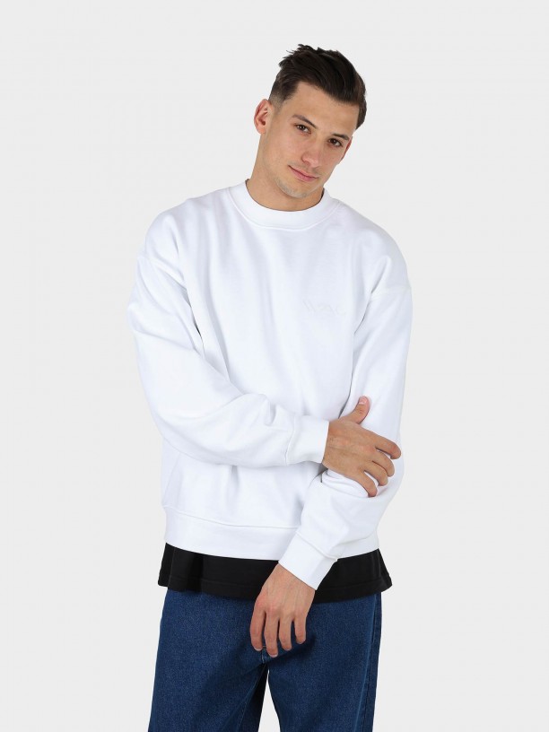 Sweatshirt lisa com logtipo WAC