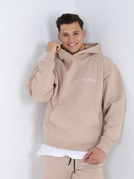 Sudadera con capucha y logotipo WAC