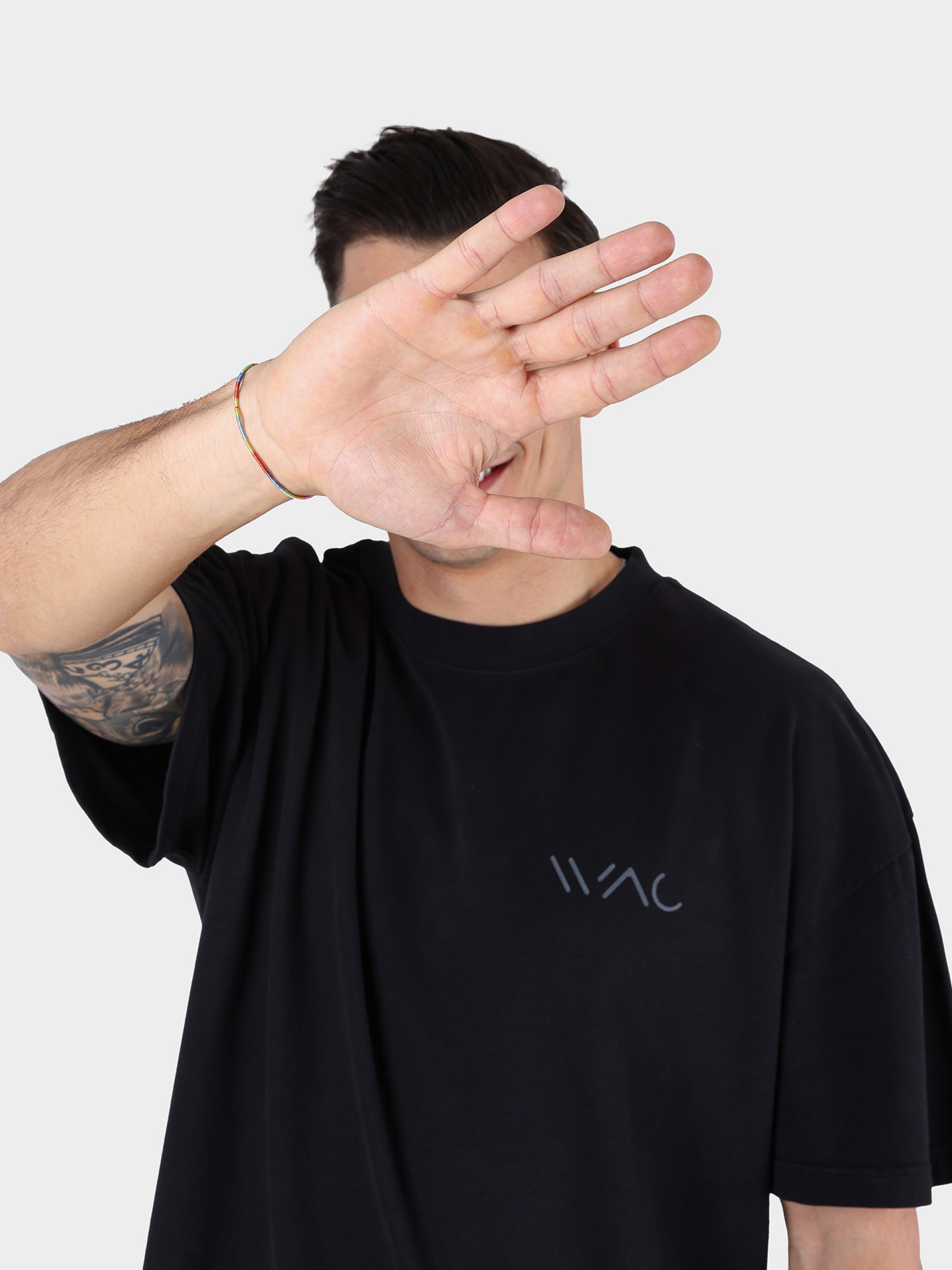 Camiseta oversize con logo