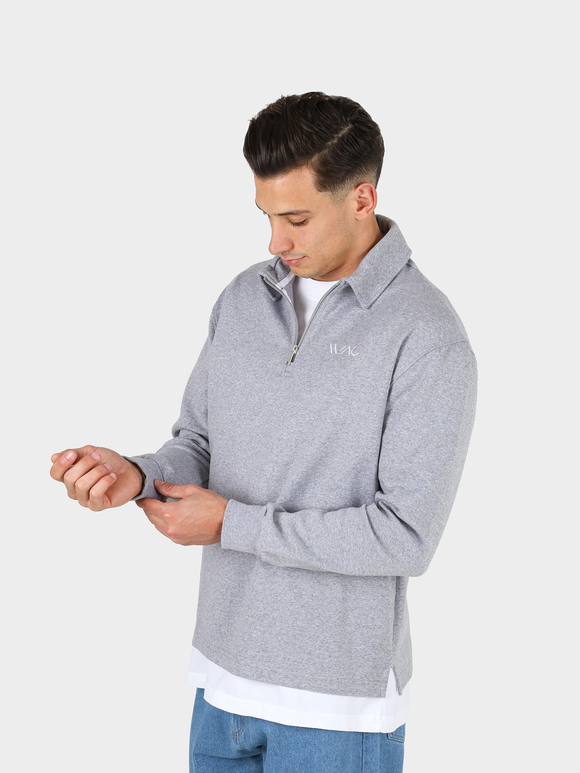 Polo con media cremallera WAC